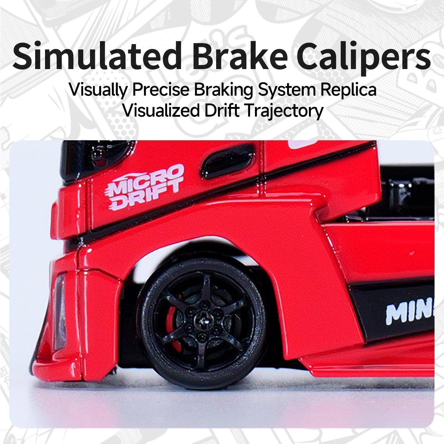 1:87 4WD Truck Car Drift Car Remote Control Version