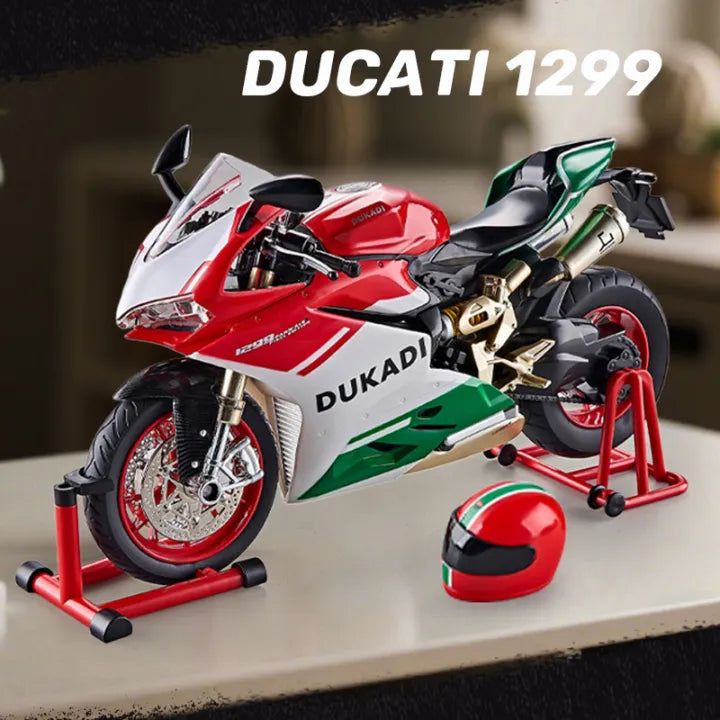 1:9 Diecast Ducati Bootable Spray Bike