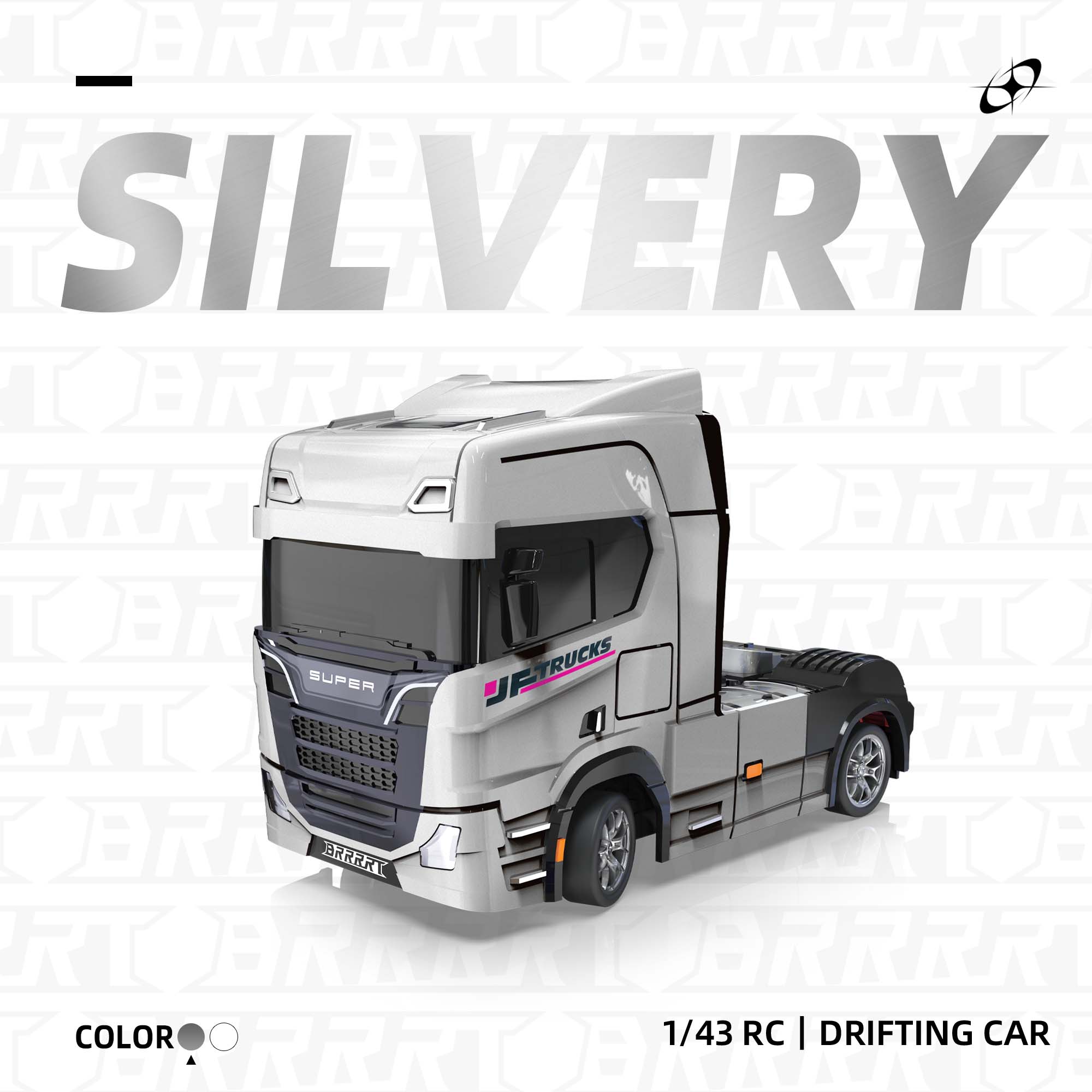 1/43 Drift RC Tractor Truck with Gyro