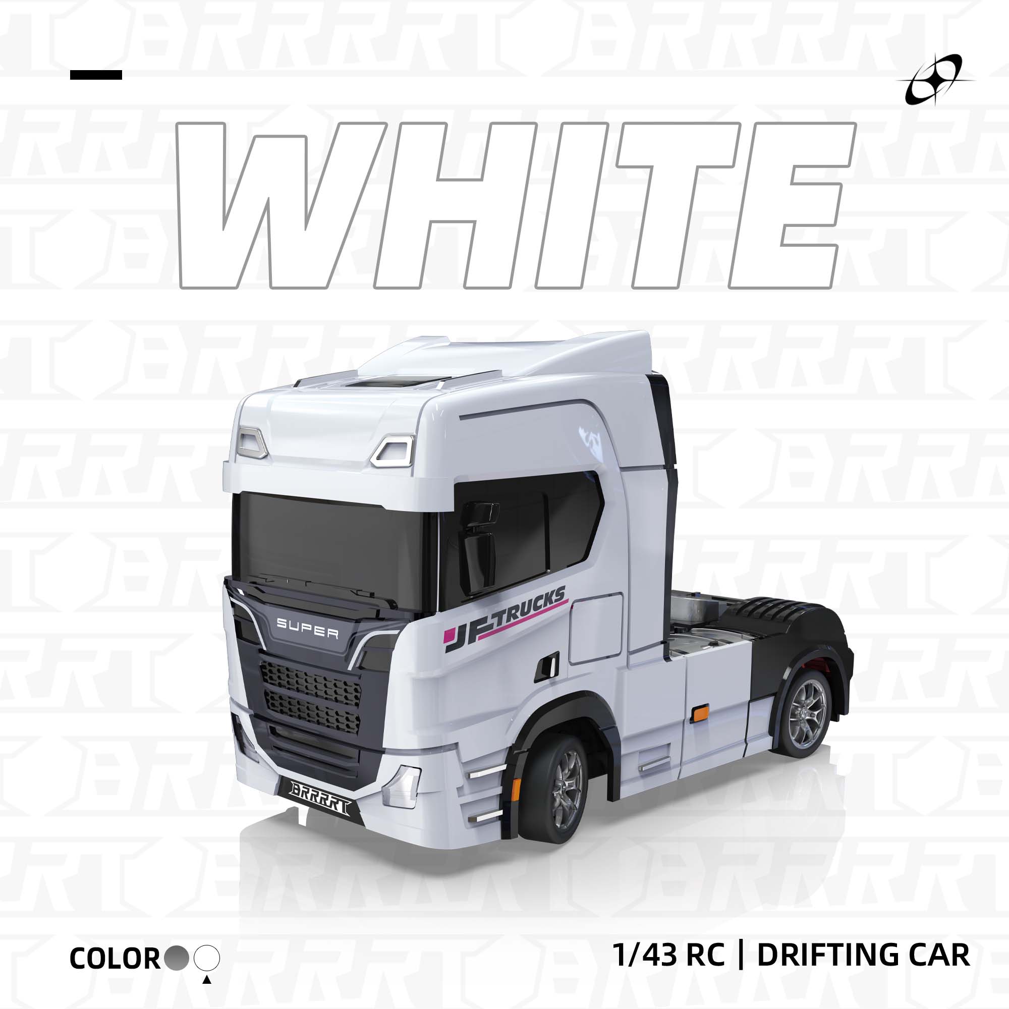 1/43 Drift RC Tractor Truck with Gyro