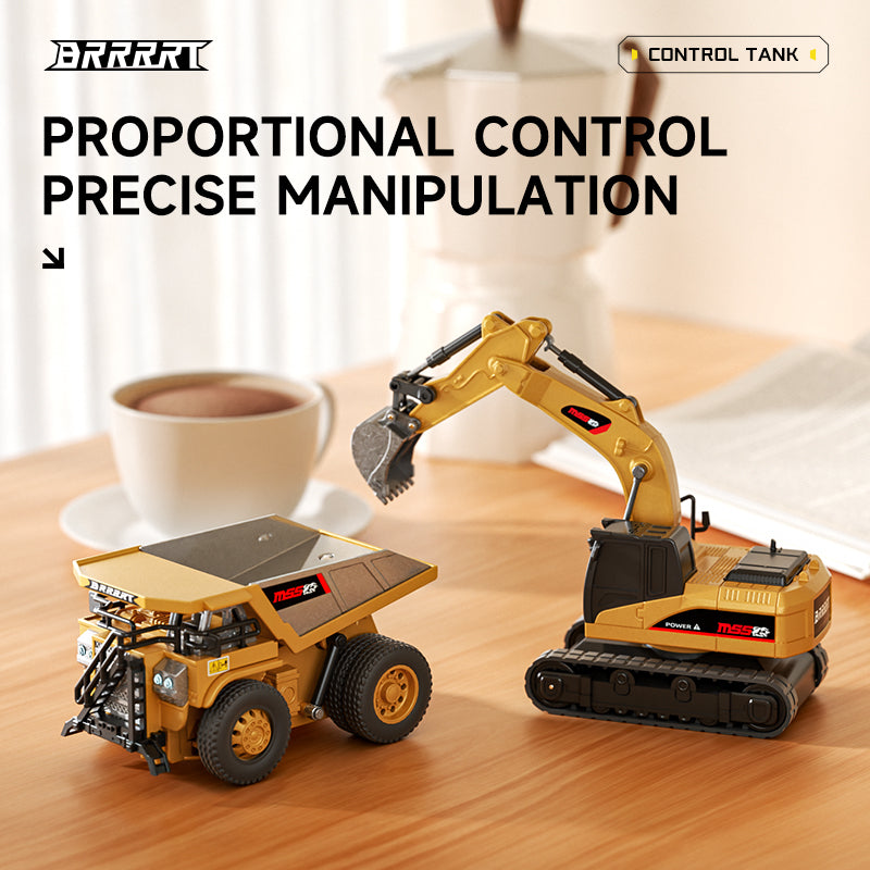 1/64 Mini RC Excavator