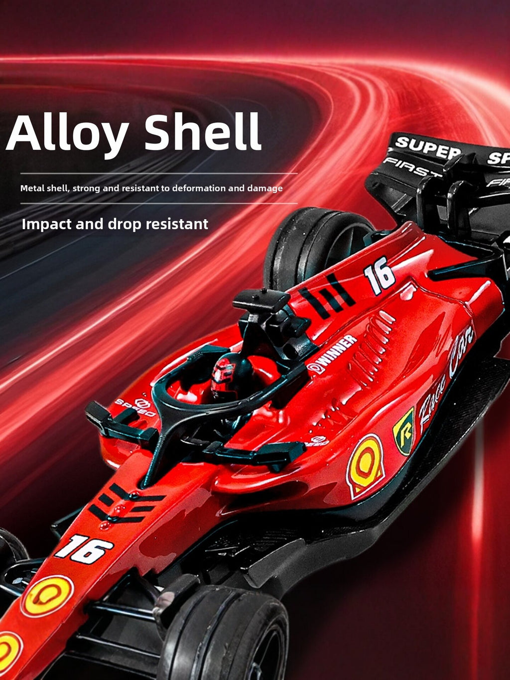 1/64 Scale RC F1 Car (2 F1 Cars)