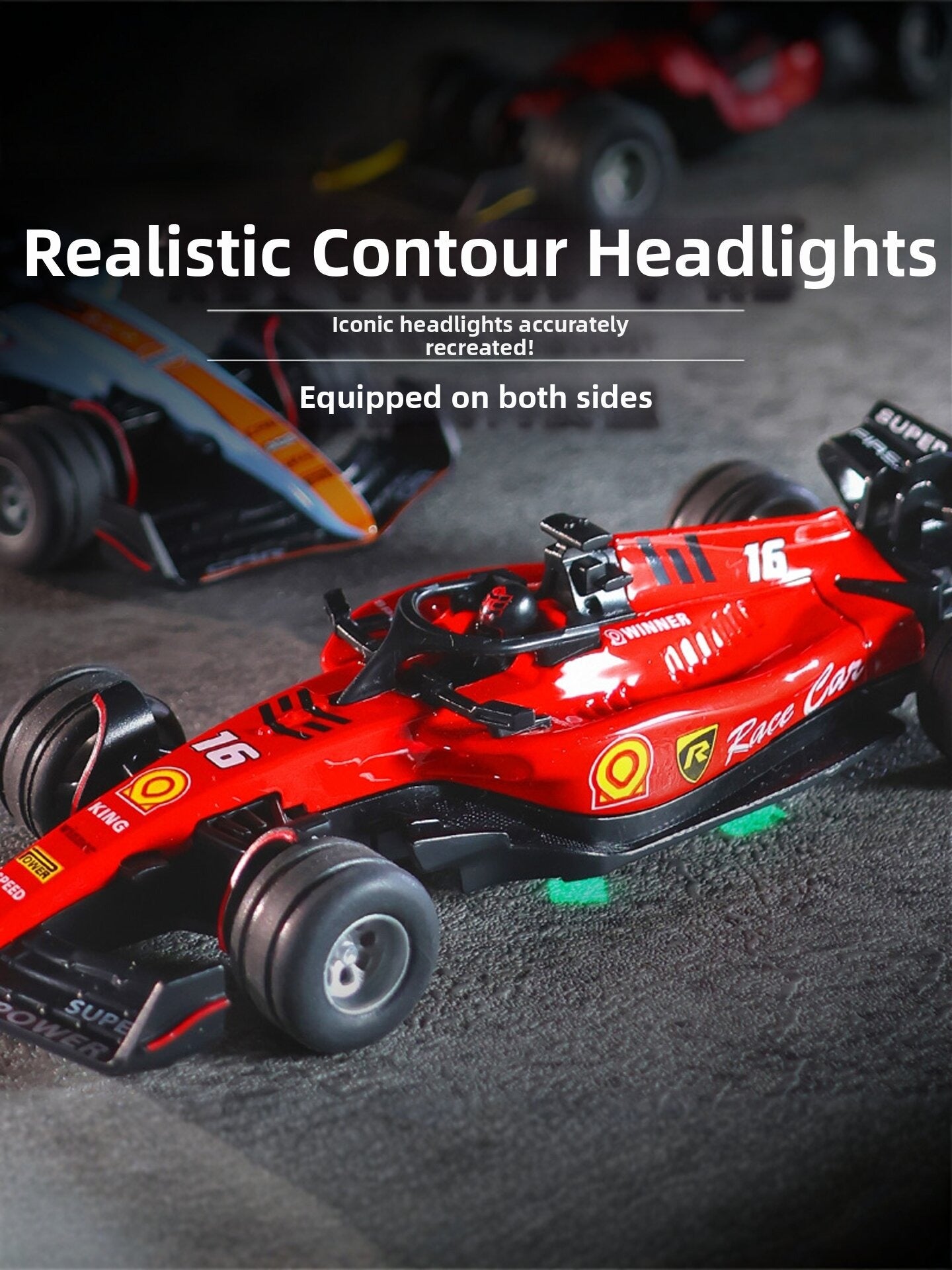 1/64 Scale RC F1 Car (2 F1 Cars)